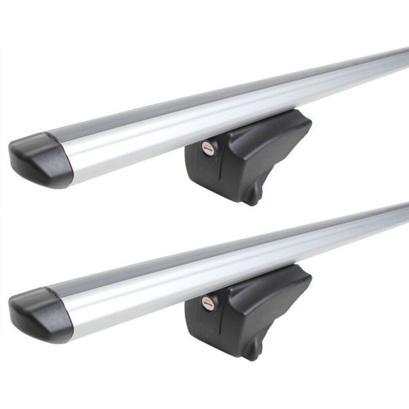 Barres de toit transversales Alu pour Renault Megane I HB Break 1996-2003 Gris