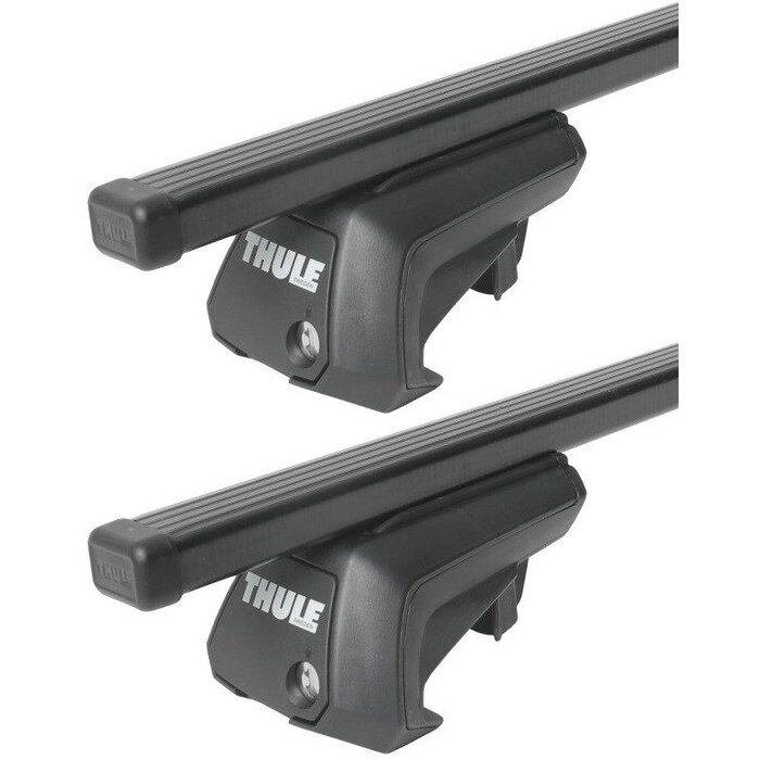 Barres De Toit Aluminium Noir Pour Range Rover Sport L320 (2005-2013) - Fixation Précise, Design Aérodynamique