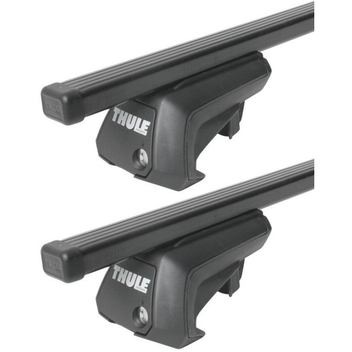 Barres de toit Elegance pour SsangYong Tivoli 2015-2023 ABE Noir 2 pièces