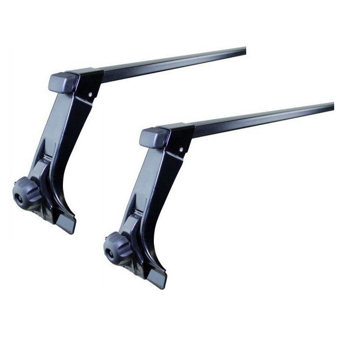 Barres de toit transversales ABE pour BMW Serie 5 Break E39 E61 1996-2011 Gris