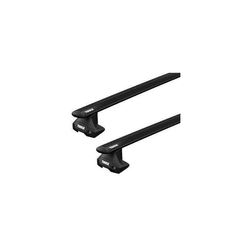 Barres De Toit RIDIGO GLIDER EVO Silver Pour Citroën C4 I (2004-2010) - 120 Cm, Aluminium, Charge 90 Kg