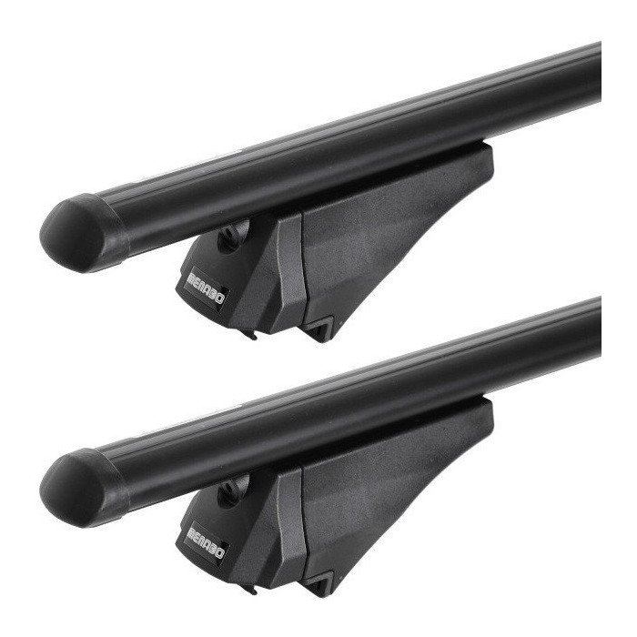 Barres De Toit Longitudinales Pour Range Rover Sport L320 (2005-2013) - Aluminium Noir, Aérodynamiques, Fixations Spécifiques - 12