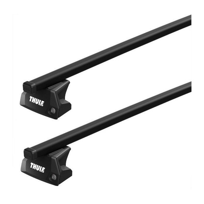 Barres de toit Transversales pour Skoda Octavia Break 2004-2012 Fer Noir