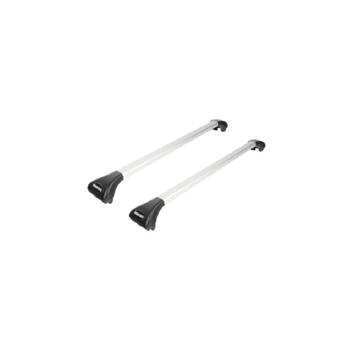 Barres de toit transversales pour Peugeot 405 Break 1988-1997 Alu Gris 2x ABE