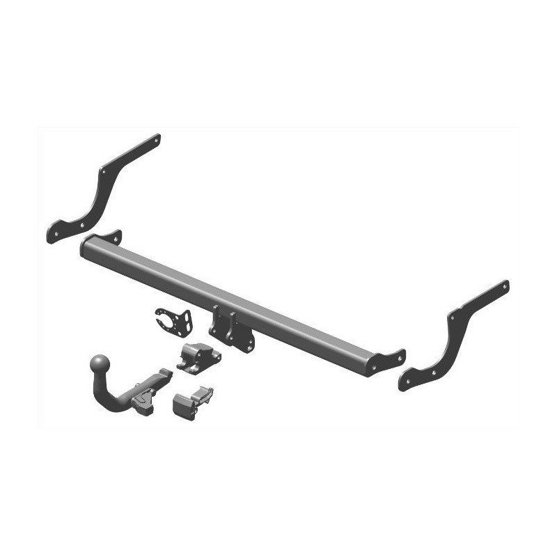 Attelage Col De Cygne Démontable Pour Renault Captur (2013-2019) - Compatible, Livré Complet, Facile à Monter