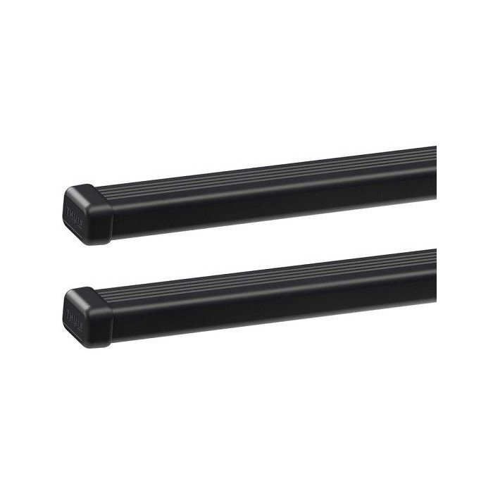 Barres De Toit THULE SquaBar 760 - Acier Carré Revêtu Noir, Longueur 108 Cm, Charge Max 100 Kg (barres Seules) - 5
